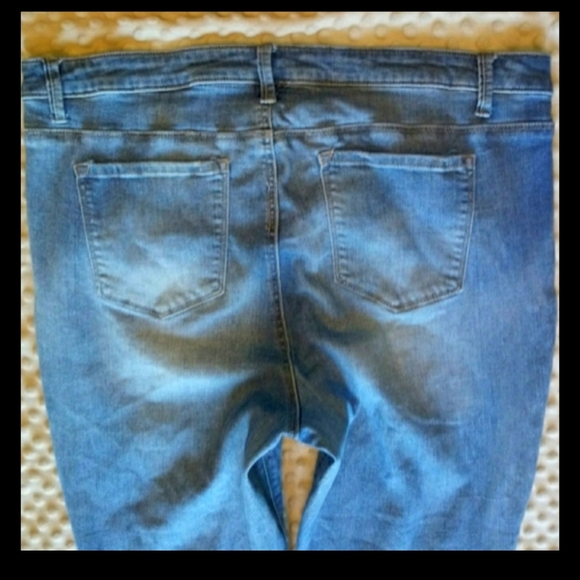 Stitch Star Jeans Skinny Leg Ankle Size 20 NWOT - Picture 5 of 11